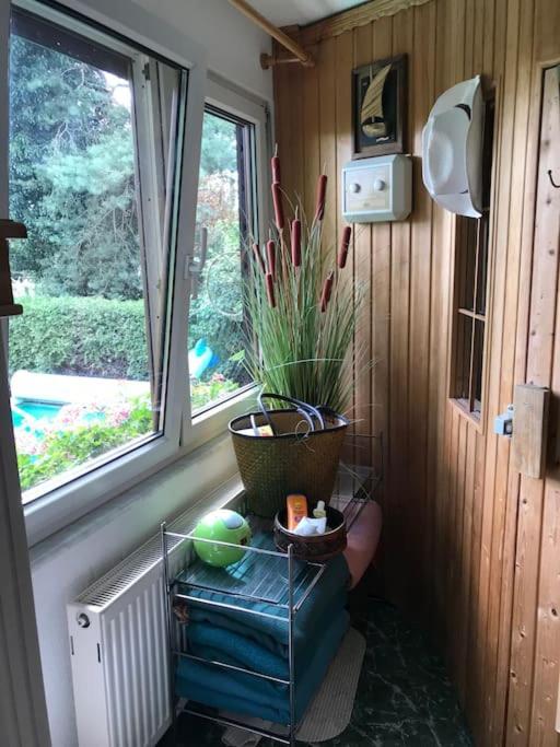 Unser Studio-Apartment "Wohlfuehloase" オラニエンブルク エクステリア 写真